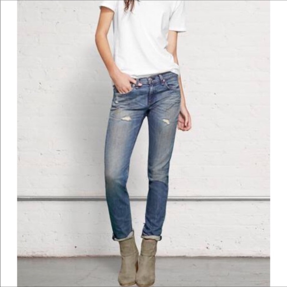 rag & bone “The Dre” Slim Boyfriend Jean